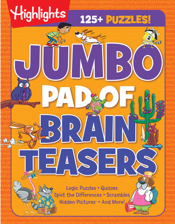 Cover of Jumbo Pad of Brain Teasers (ISBN 9781684379194)