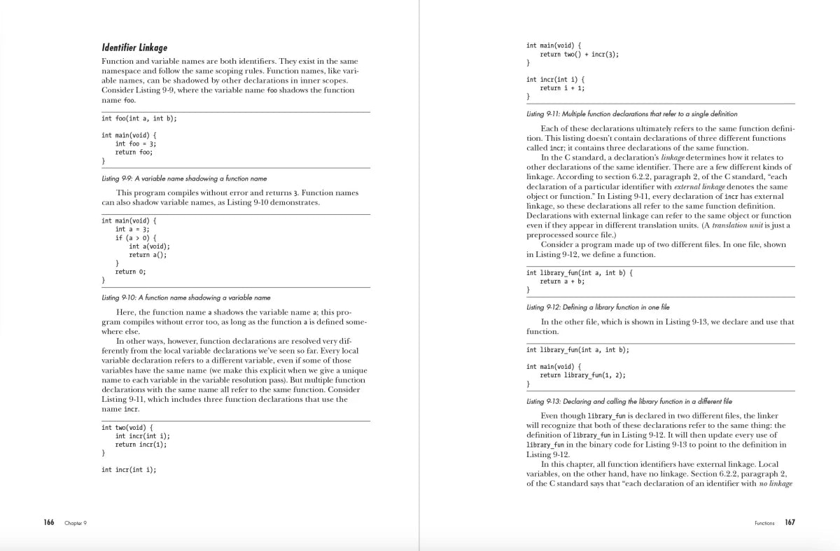 Writing a C Compiler US - Paperback / softback