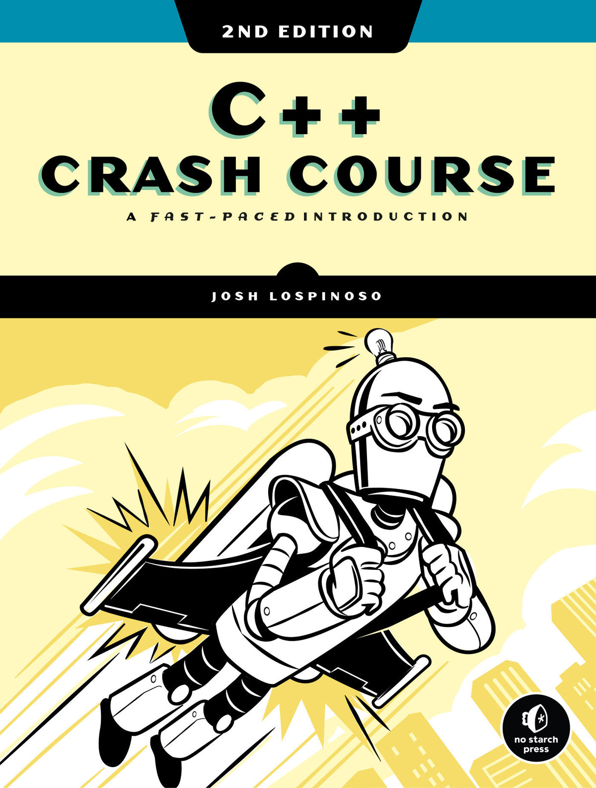 C++ Crash Course, 2nd Edition cover (ISBN 9781718501102)