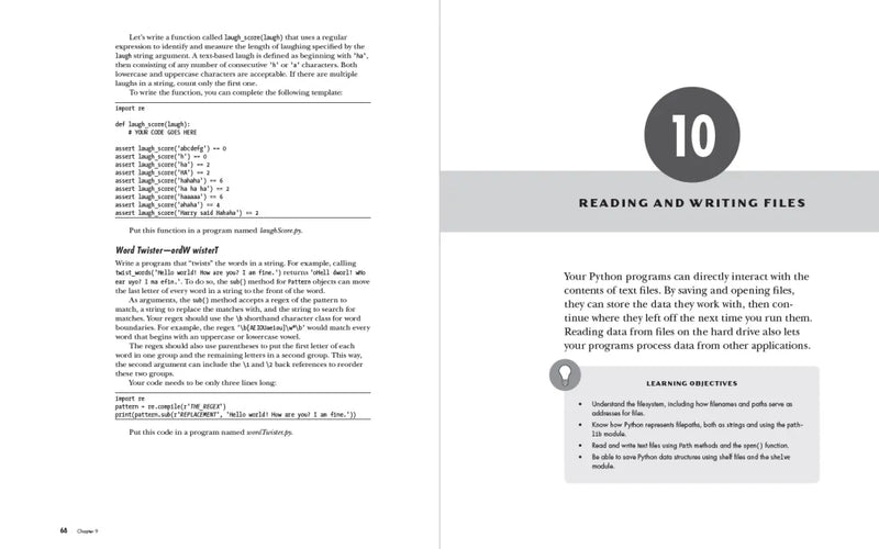 Automate the Boring Stuff with Python Workbook US - Paperback / softback