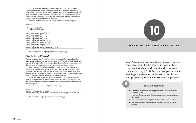 Automate the Boring Stuff Workbook US - Paperback / softback