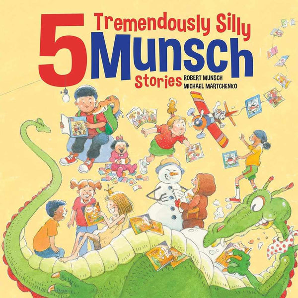 5 Tremendously Silly Munsch Stories - Munsch Funny Pack (Robert Munsch)-Fiction: 幽默搞笑 Humorous-買書書 BuyBookBook
