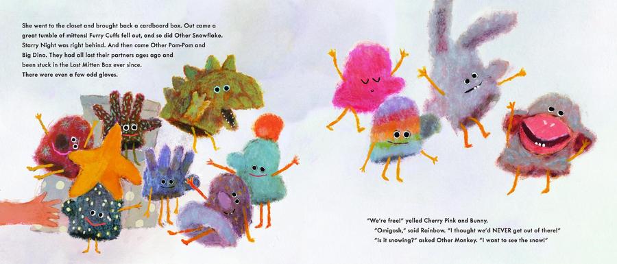 The Three Little Mittens CA - Hardback