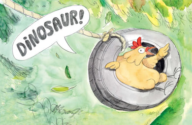 Lena the Chicken (But Really a Dinosaur!) CA - Hardback