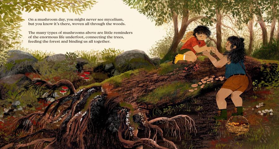 On a Mushroom Day CA - Hardback