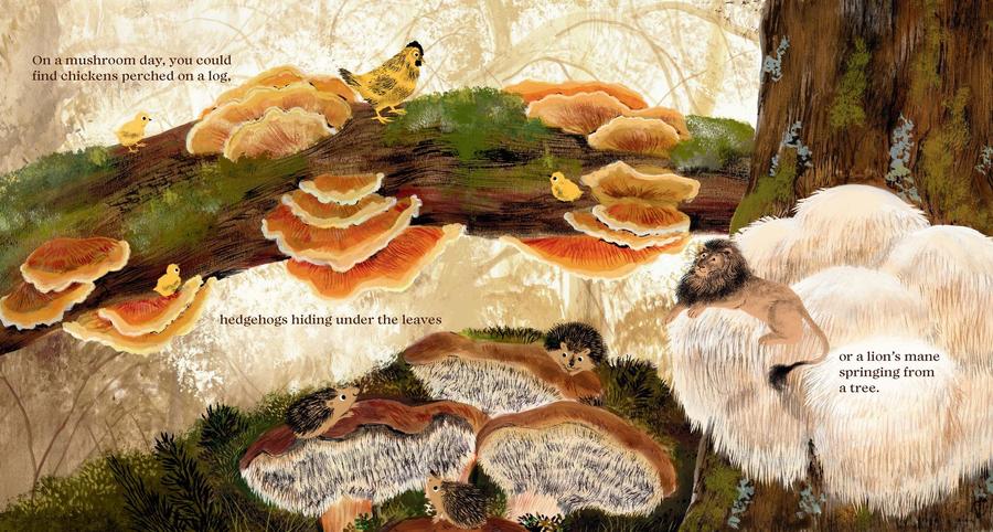 On a Mushroom Day CA - Hardback