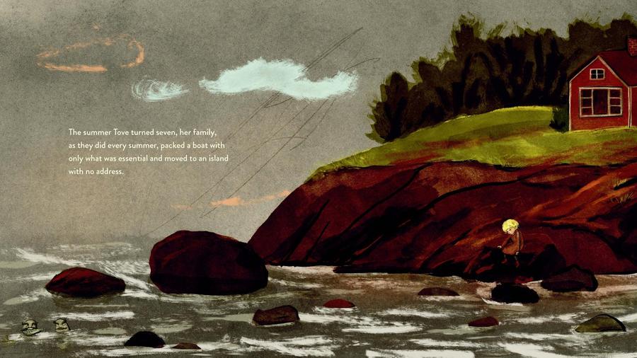 Tove and the Island with No Address CA - Hardback