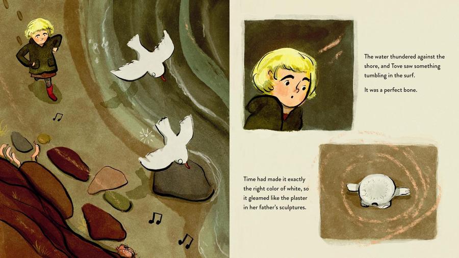 Tove and the Island with No Address CA - Hardback