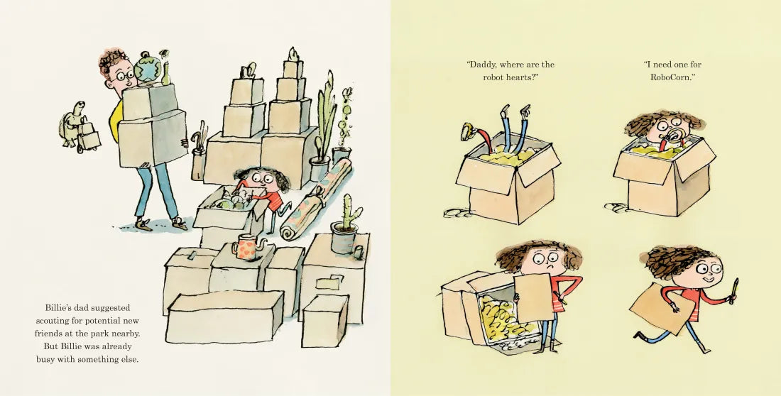 Billie Builds a RoboCorn CA - Hardback