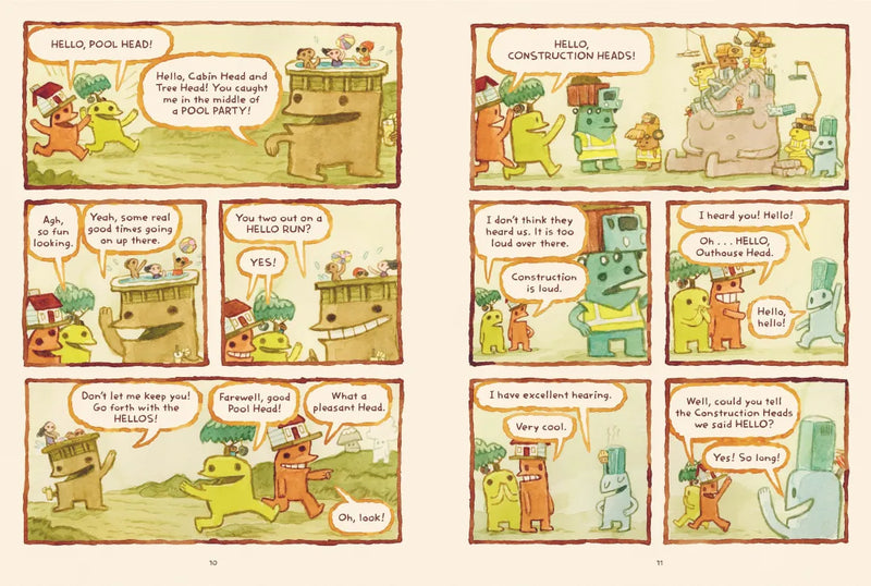 Cabin Head and Tree Head (Cabin Head and Tree Head, Book