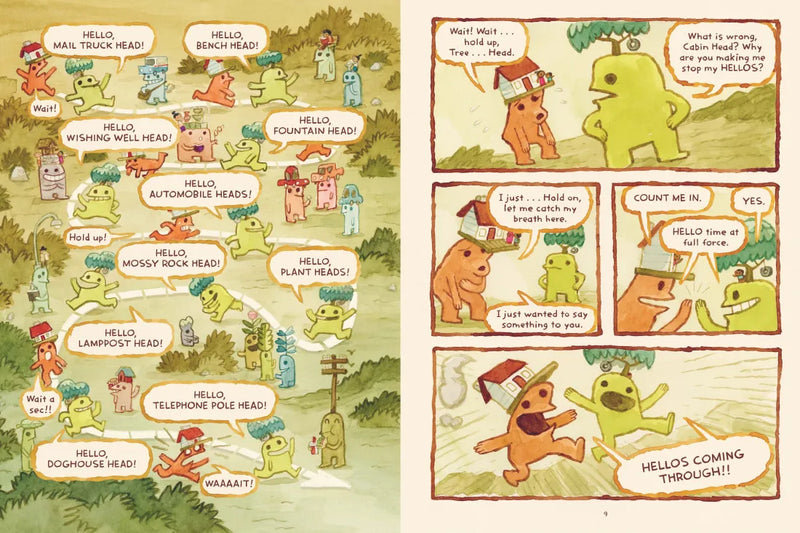 Cabin Head and Tree Head (Cabin Head and Tree Head, Book