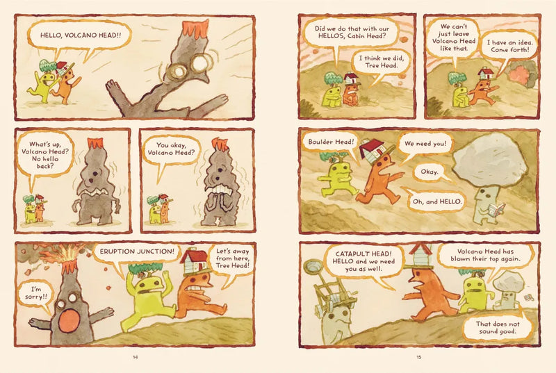 Cabin Head and Tree Head (Cabin Head and Tree Head, Book