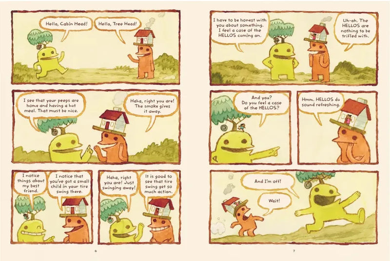 Cabin Head and Tree Head (Cabin Head and Tree Head, Book