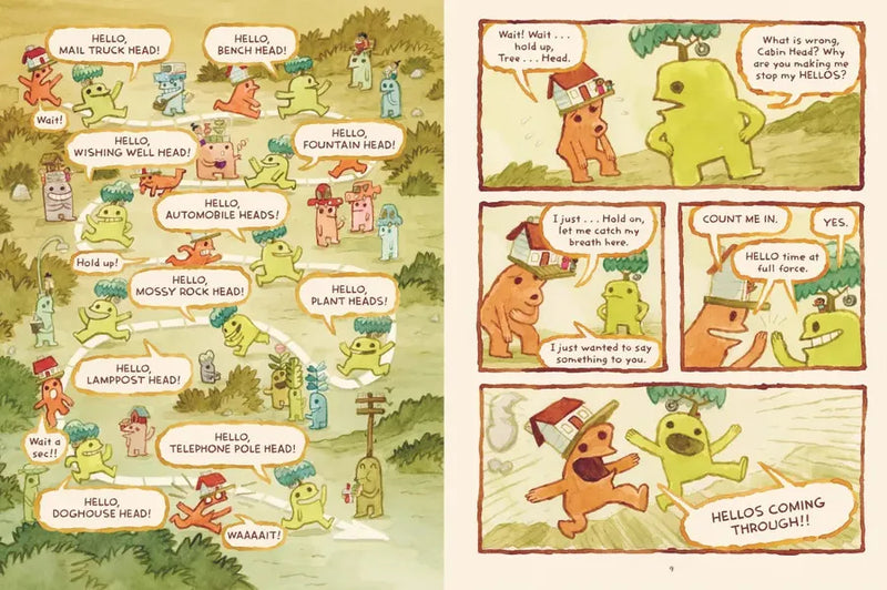 Cabin Head and Tree Head (Cabin Head and Tree Head, Book