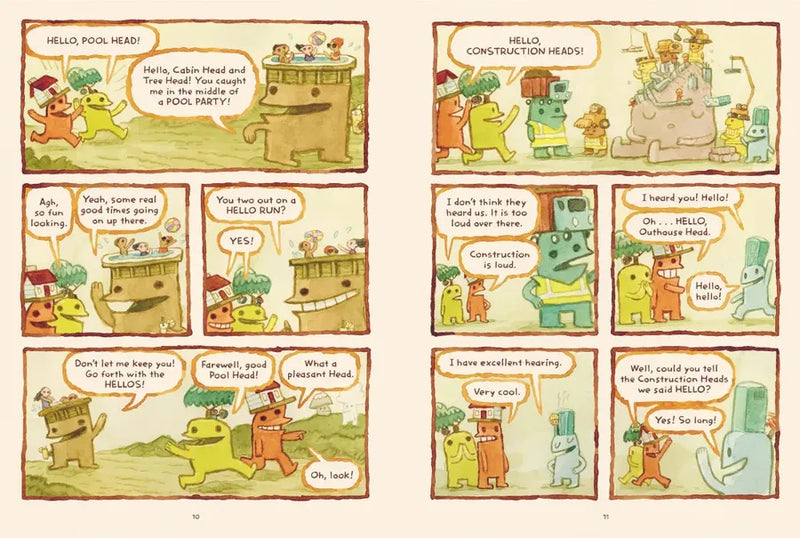 Cabin Head and Tree Head (Cabin Head and Tree Head, Book