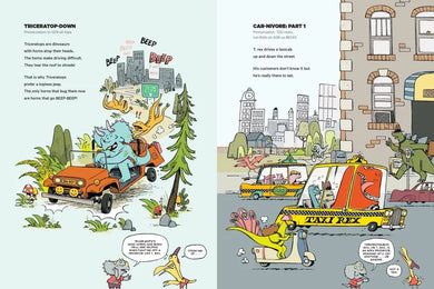 Dinos That Drive CA - Hardback