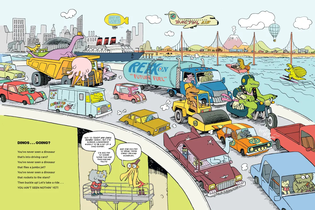 Dinos That Drive CA - Hardback