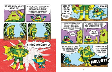 Fantastic Frog and the Amazing Tad Lad CA - Hardback