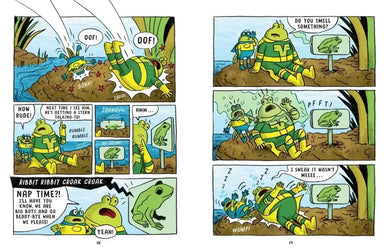 Fantastic Frog and the Amazing Tad Lad CA - Hardback