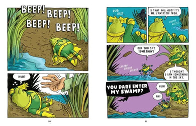 Fantastic Frog and the Amazing Tad Lad CA - Hardback