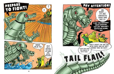 Fantastic Frog and the Amazing Tad Lad CA - Hardback
