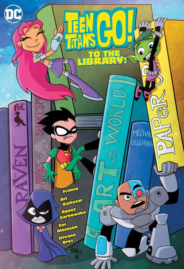 Teen Titans Go! To the Library!-買書書 BuyBookBook