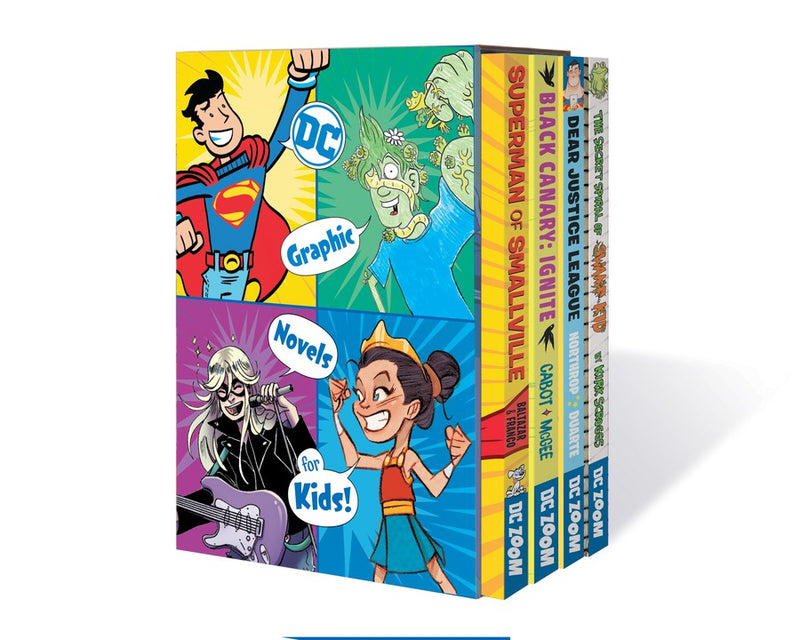 DC Graphic Novels for Kids Box Set 1-Graphic novel / Comic book / Manga: genres-買書書 BuyBookBook