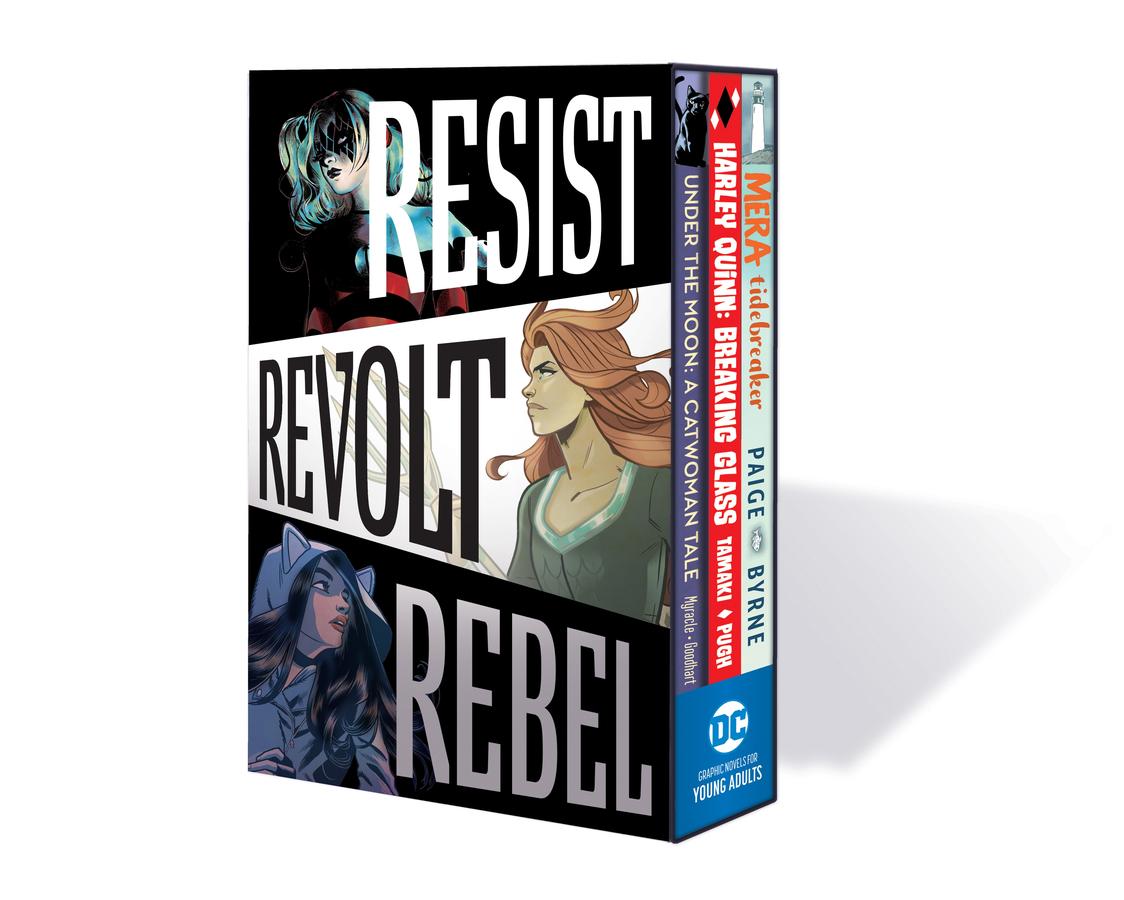 DC Graphic Novels for Young Adults Box Set 1 - Resist. Revolt. Rebel.-Graphic novel / Comic book / Manga: genres-買書書 BuyBookBook