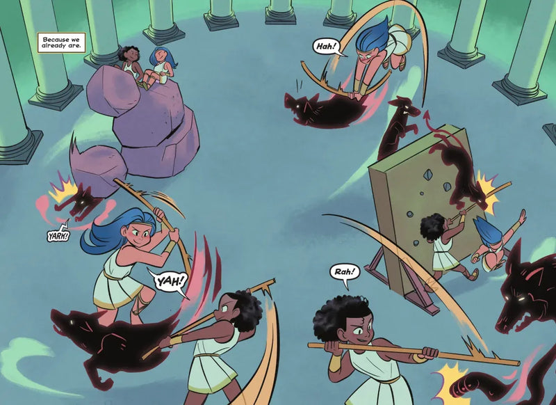 Diana and Nubia: Princesses of the Amazons US - Paperback / softback