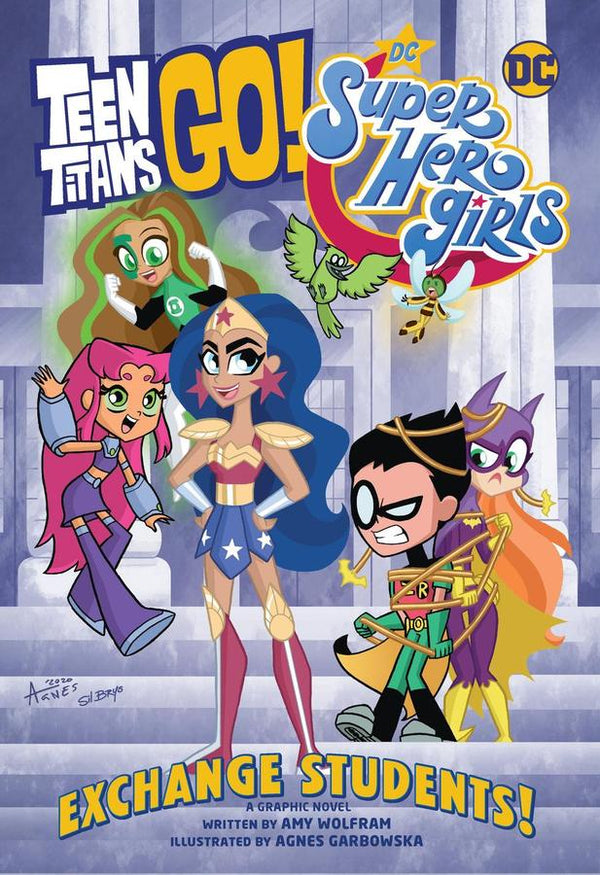 Teen Titans Go!/DC Super Hero Girls: Exchange Students!-Graphic novel / Comic book / Manga: genres-買書書 BuyBookBook
