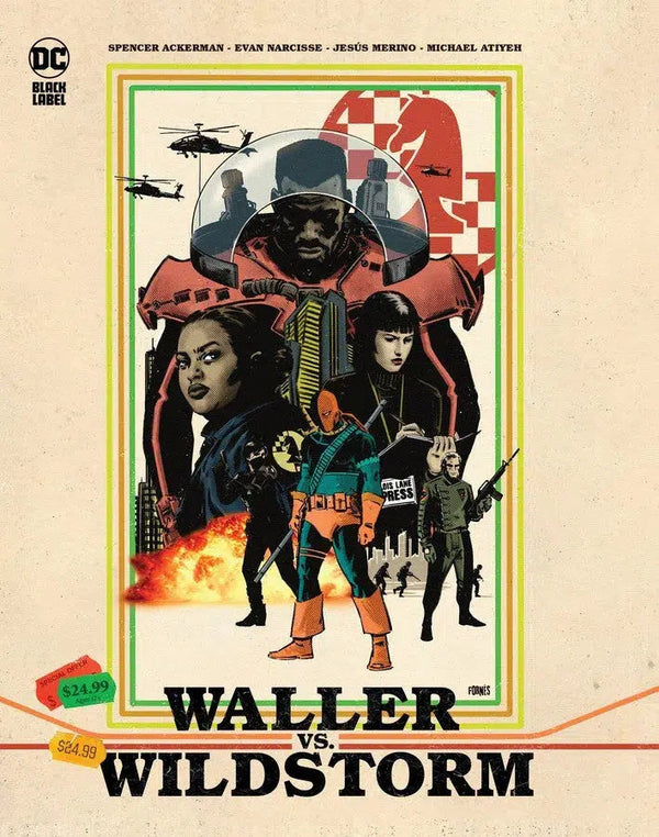 Waller vs. Wildstorm-Graphic novel / Comic book / Manga: Superheroes and super-villains-買書書 BuyBookBook