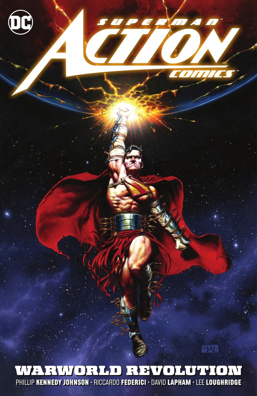 Superman: Action Comics Vol. 3: Warworld Revolution-Graphic novel / Comic book / Manga: genres-買書書 BuyBookBook