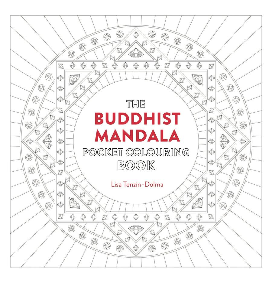Buddhist Mandala Pocket Coloring Book-Lifestyle and Leisure-買書書 BuyBookBook
