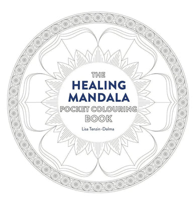 Healing Mandala Pocket Coloring Book-Book and paper crafts-買書書 BuyBookBook