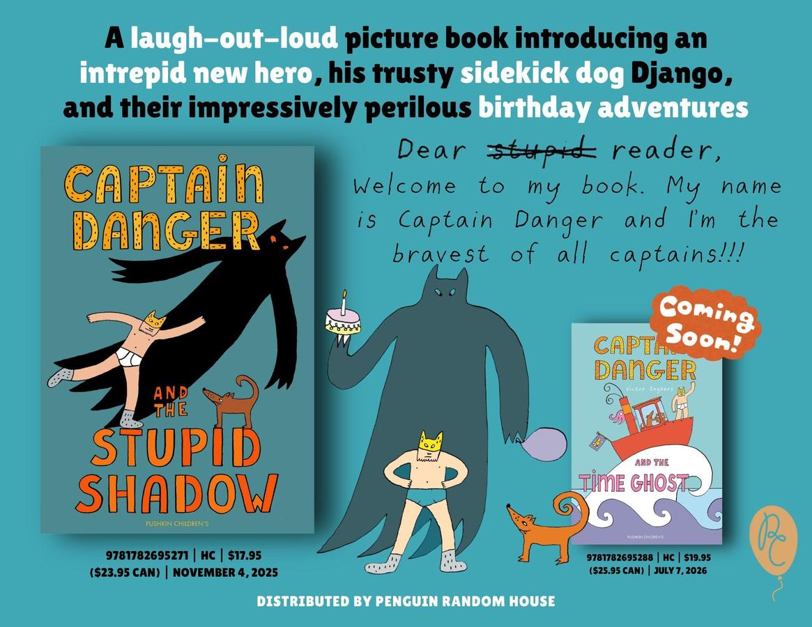 Captain Danger and the Stupid Shadow US - Hardback