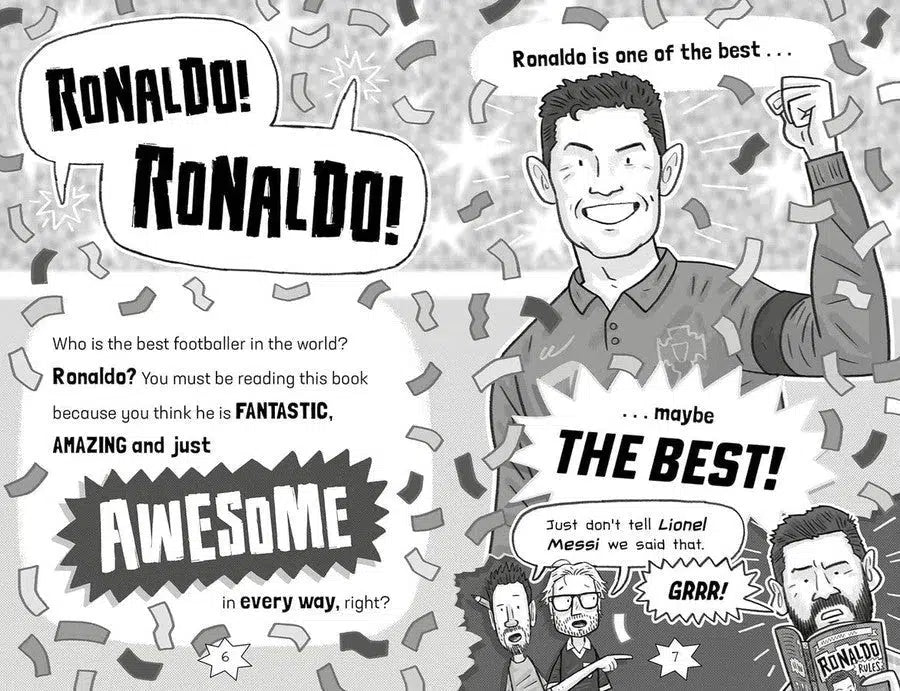 Football Superstars - Ronaldo Rules (Simon Mugford)-Nonfiction: 人物傳記 Biography-買書書 BuyBookBook
