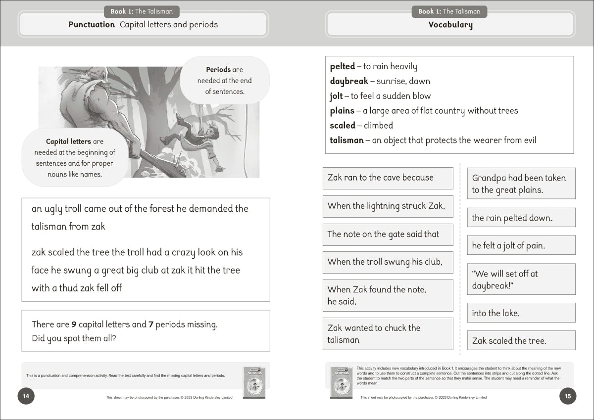 Phonic Books Talisman 1 Activities US - Paperback / softback