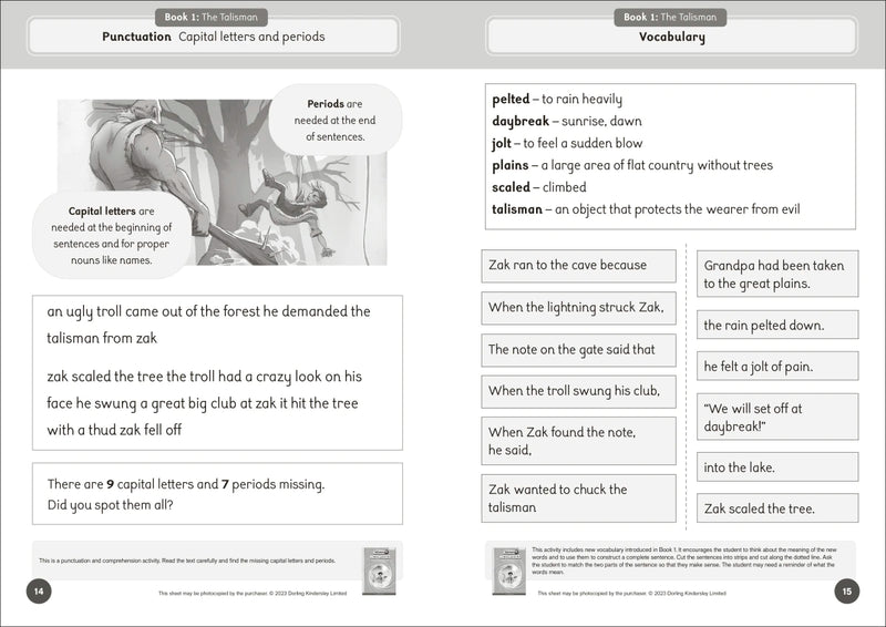 Phonic Books Talisman 1 Activities US - Paperback / softback