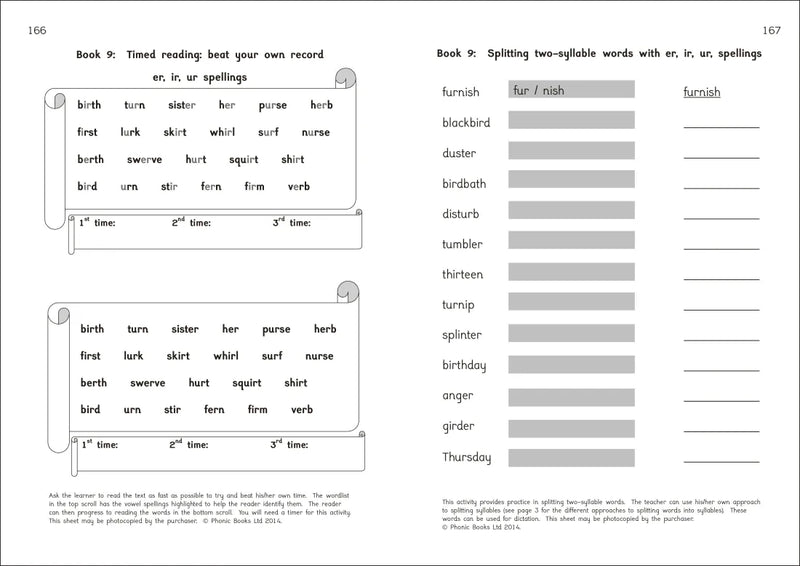 Phonic Books Totem Activities GB - Spiral bound