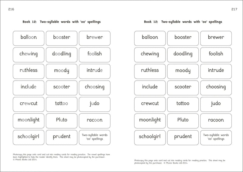 Phonic Books Totem Activities GB - Spiral bound