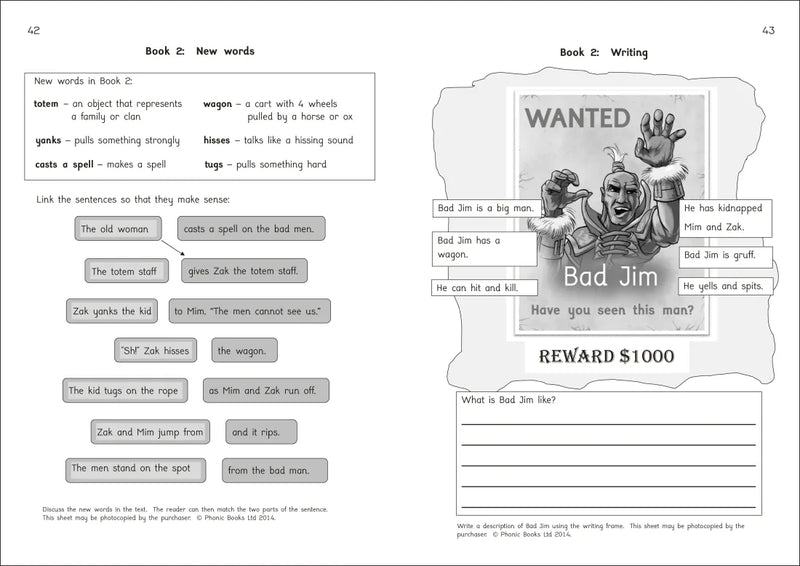 Phonic Books Totem Activities GB - Spiral bound