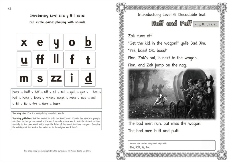 Phonic Books Magic Belt Introductory Activities US - Paperback / softback