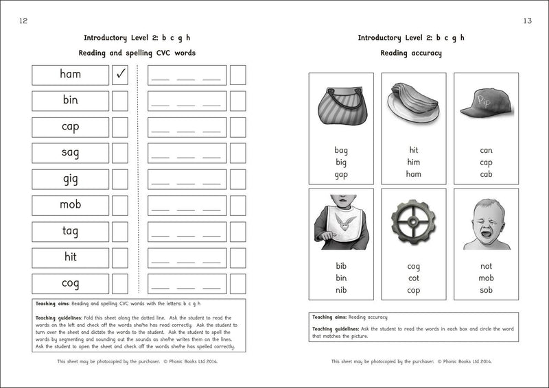 Phonic Books Magic Belt Introductory Activities US - Paperback / softback