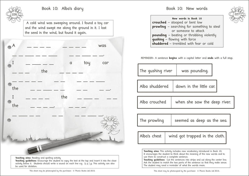 Phonic Books Alba Activities US - Paperback / softback