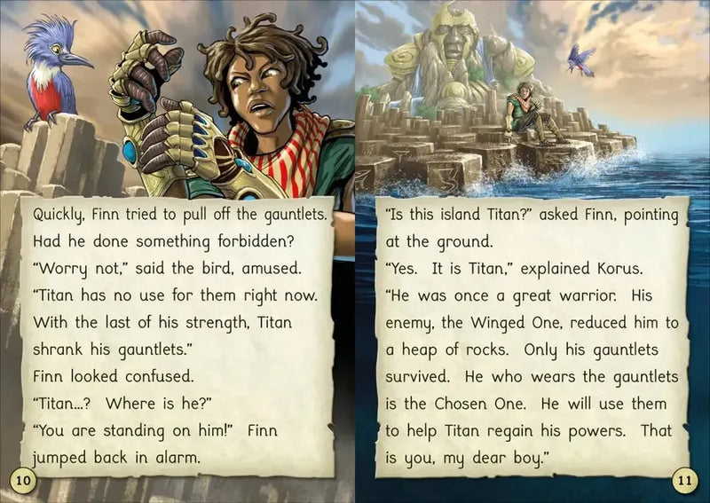 Phonic Books Titan's Gauntlets US - Multiple-component retail product, boxed