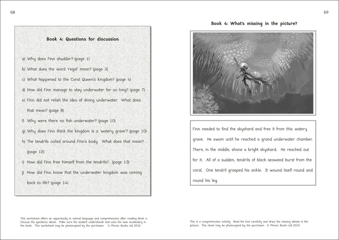 Phonic Books Titan's Gauntlets Activities US - Paperback / softback