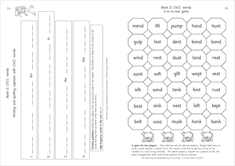 Phonic Books Moon Dogs Set 2 Activities US - Paperback / softback