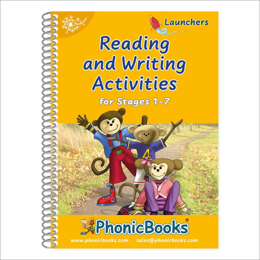 Phonic Books Dandelion Launchers Reading and Writing Activities for Stages 1-7 Sam, Tam, Tim (Alphabet Code)-Children’s interactive and activity books and kits-買書書 BuyBookBook