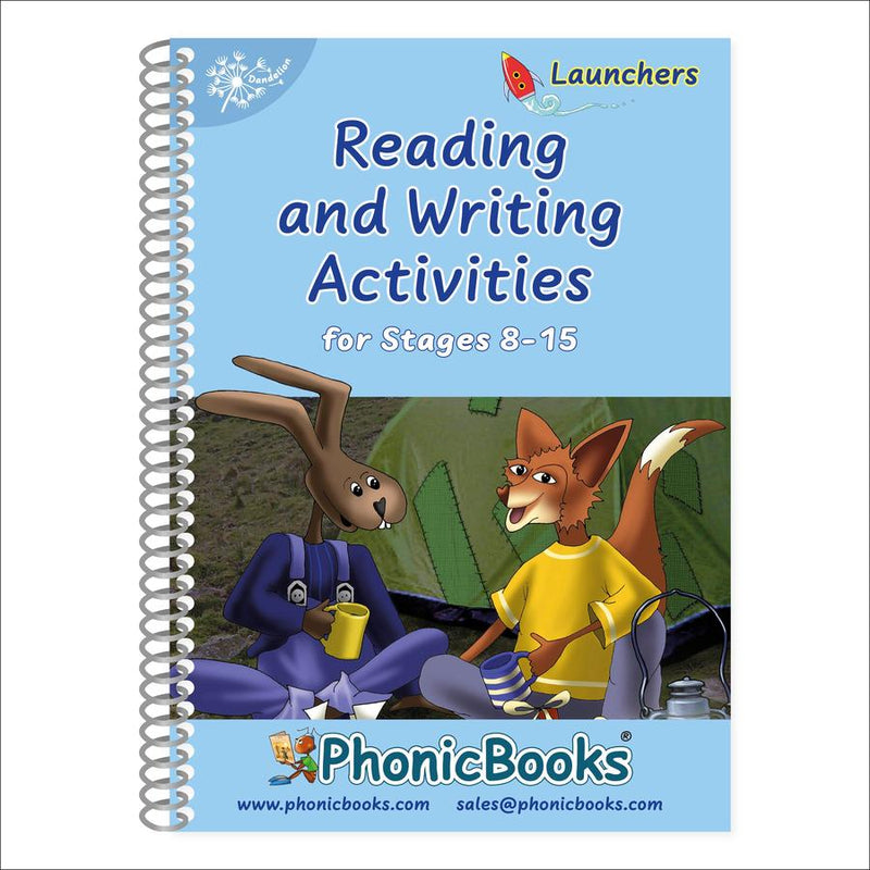 Phonic Books Dandelion Launchers Reading and Writing Activities for Stages 8-15 Junk (Consonant Blends and Consonant Teams)-Children’s interactive and activity books and kits-買書書 BuyBookBook