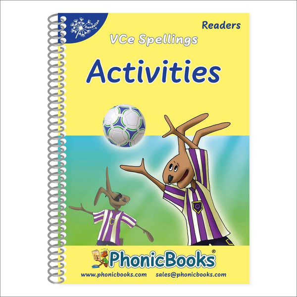 Phonic Books Dandelion Readers VCe Spellings Activities-Children’s interactive and activity books and kits-買書書 BuyBookBook